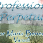 A Pralormo (TO) la Professione Perpetua di suor Maria Benedetta